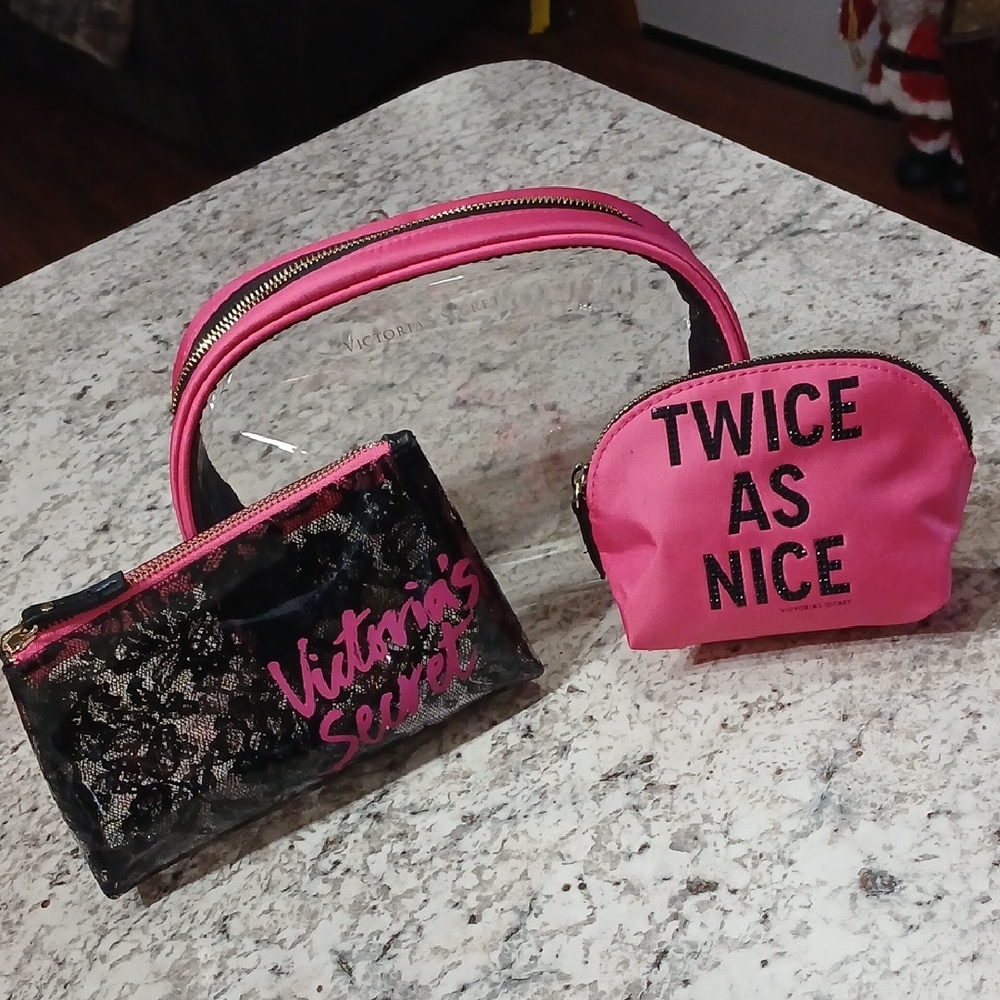 Victoria's Secret Cosmetic Bags (3)